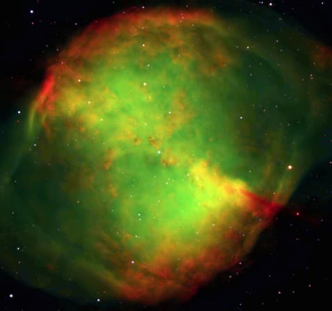 APOD: M27: Not A Comet - October 23, 1999