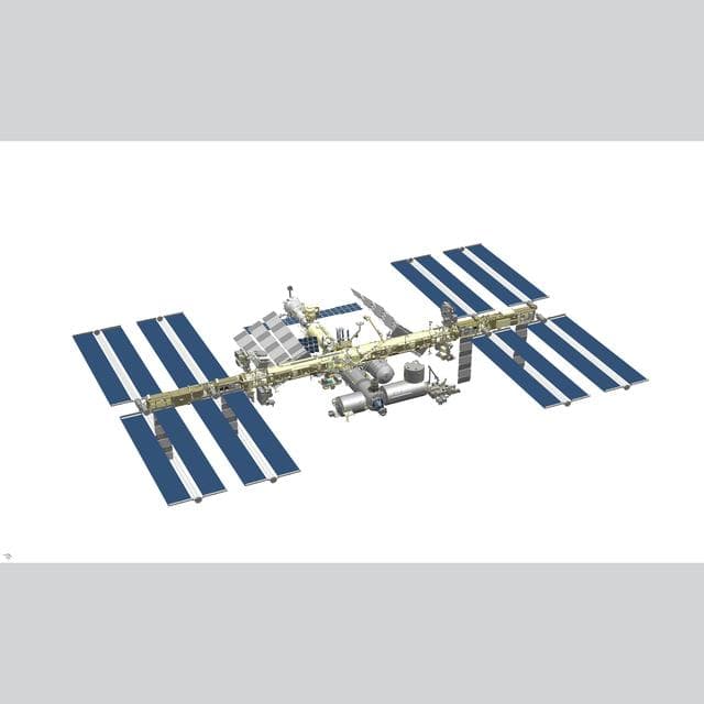NASA image: 2020 International Space Station Configuration
