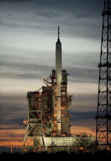 NASA image: ARES I-X Launch Prep