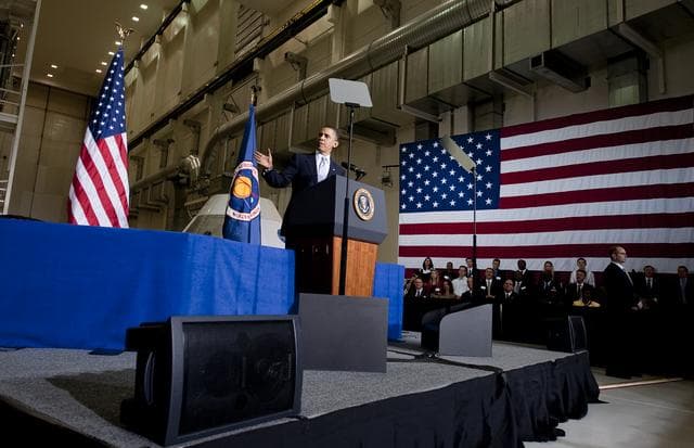 NASA image: Obama Kennedy Space Center Visit