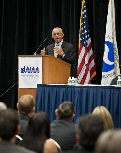 NASA image: Bolden at FAA Commercial Space Transportation Conference