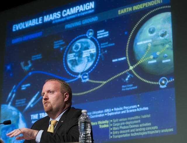 NASA image: NASA Exploration Forum: Human Path to Mars