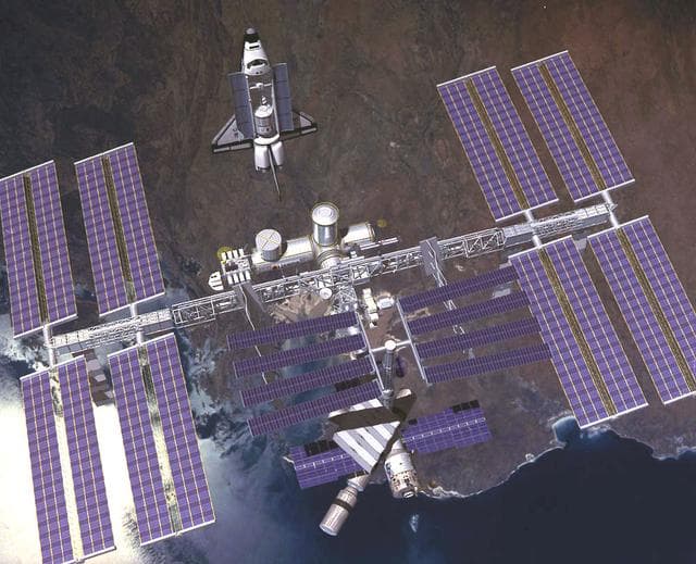 NASA image: International Space Station (ISS)