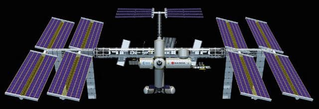 NASA image: International Space Station (ISS)