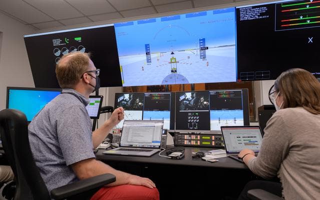 NASA image: Automated Flight and Contingency Management, or AFCM, Subproject