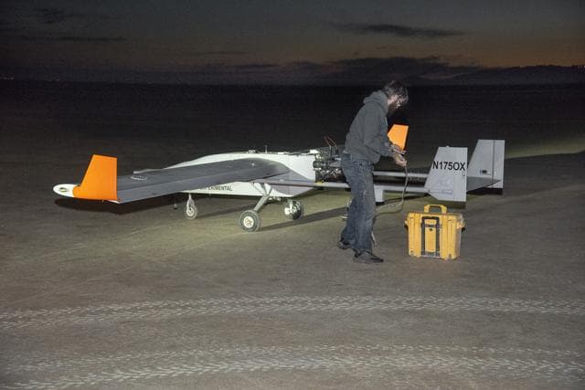 NASA image: The TigerShark Unmanned Aircraft