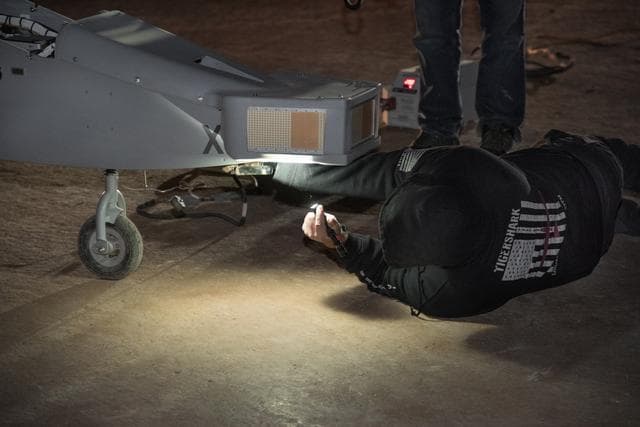 NASA image: The TigerShark Unmanned Aircraft
