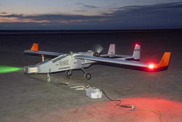 NASA image: The TigerShark Unmanned Aircraft