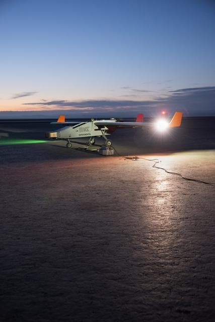 NASA image: The TigerShark Unmanned Aircraft