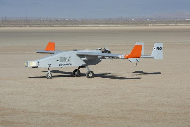 NASA image: The TigerShark on the Lakebed