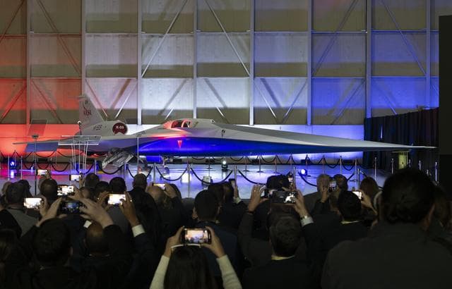 NASA image: NASA’s X-59 Quiet Supersonic Research Aircraft Unveiled
