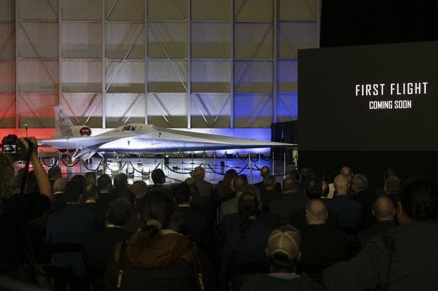 NASA image: NASA’s X-59 Quiet Supersonic Aircraft Unveiled