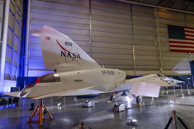 NASA image: NASA’s X-59 Quiet Supersonic Aircraft Prior to Unveiling 