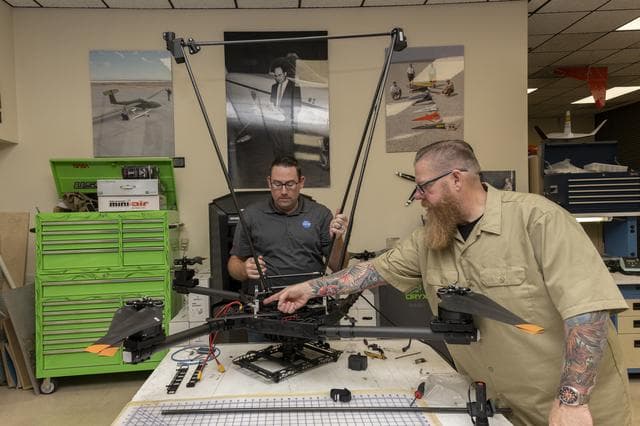 NASA image: NASA Drone Supports Wildland Fire Technology Demonstration