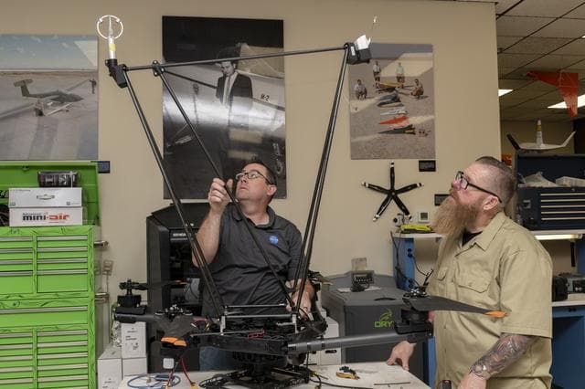 NASA image: NASA Drone Supports Wildland Fire Technology Demonstration