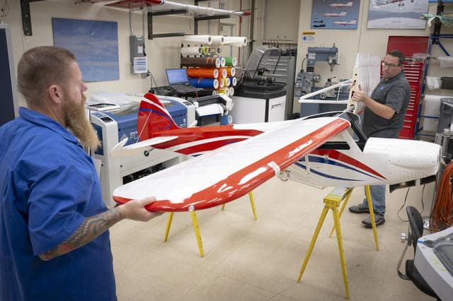 NASA image: NASA Builds Replacement Subscale Research Aircraft