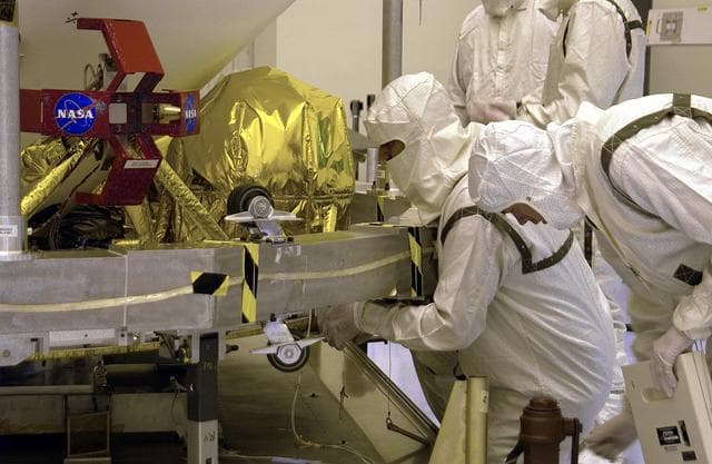 NASA image: Mars Exploration Rover (MER) aeroshell
