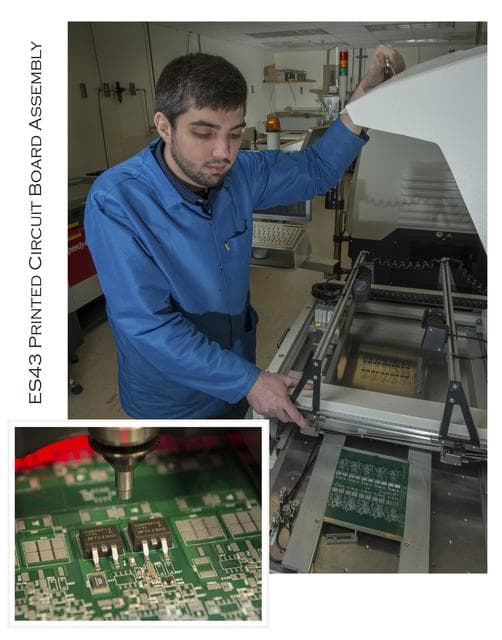 NASA image: ES43 PRINTED CIRCUIT BOARD ASSEMBLY, JACOB HARPER