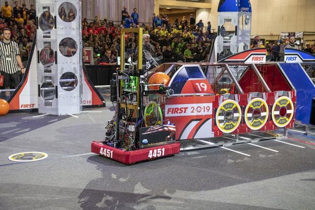 NASA image: 2019 First Robotics Competition