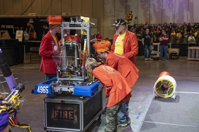 NASA image: 2019 First Robotics Competition