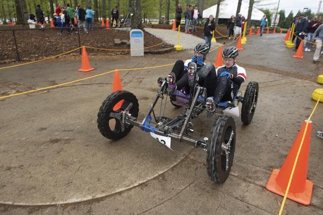 NASA image: 2019 Lunar Rover Challenge Competition
