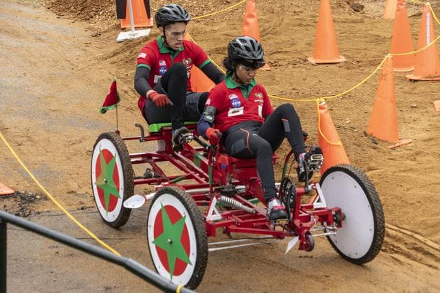 NASA image: 2019 Lunar Rover Challenge Competition