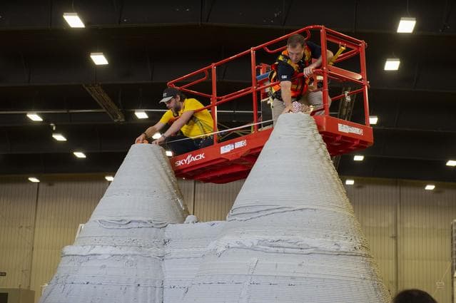 NASA image: NASA 3D-Printed Habitat Challenge