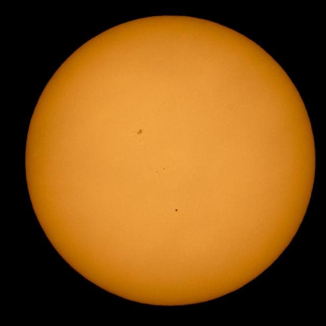 NASA image: Mercury Solar Transit