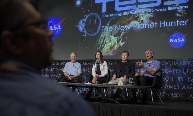 NASA image: Transiting Exoplanet Survey Satellite (TESS) Briefing