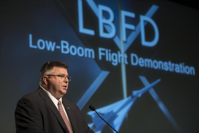 NASA image: Low Boom Flight Demonstrator Briefing