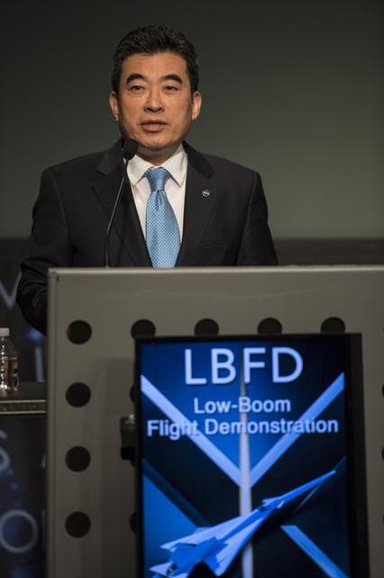 NASA image: Low Boom Flight Demonstrator Briefing