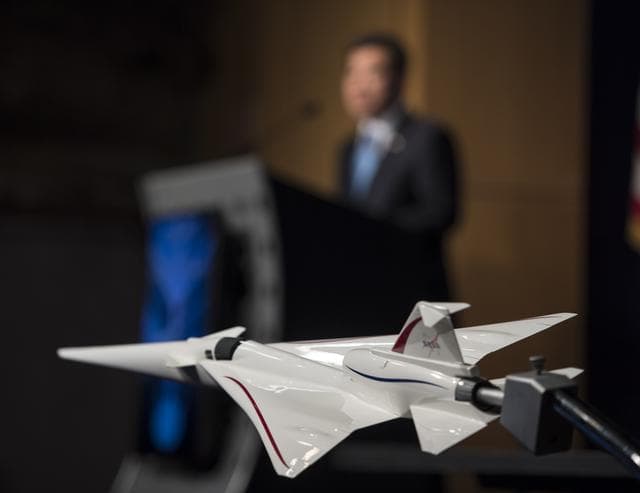 NASA image: Low Boom Flight Demonstrator Briefing