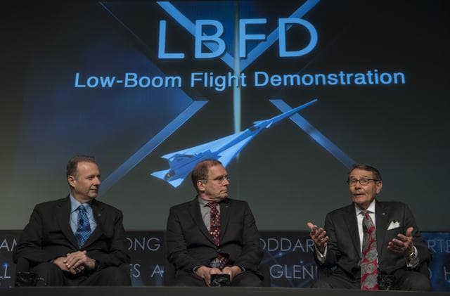 NASA image: Low Boom Flight Demonstrator Briefing