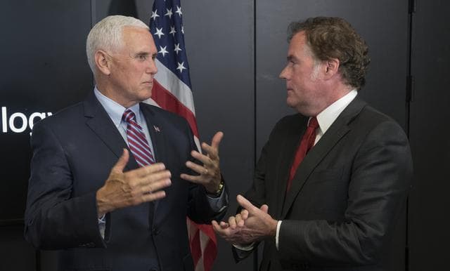 NASA image: Vice President Pence Tours Jet Propulsion Laboratory