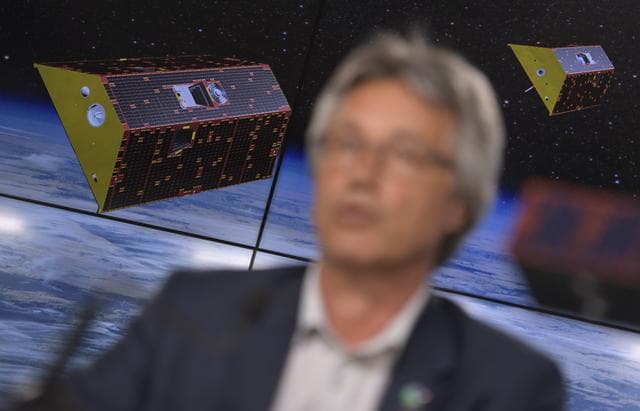NASA image: GRACE-FO Prelaunch Briefing