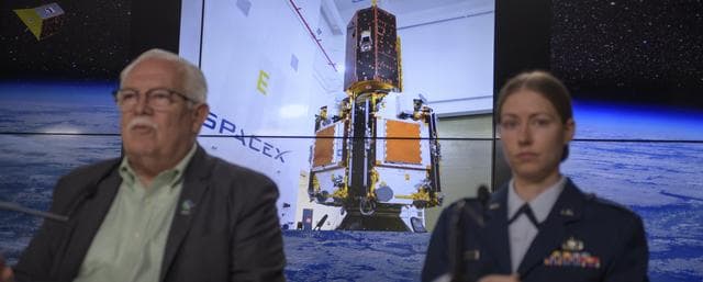 NASA image: GRACE-FO Prelaunch Briefing