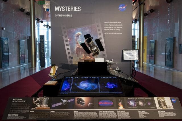 NASA image: NASA 60th Anniversary Exhibit at Kennedy Center