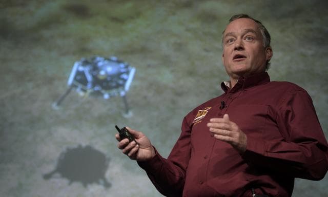 NASA image: InSight Media Briefing