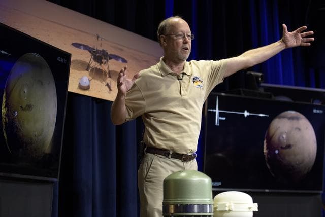 NASA image: Mars InSight Pre-Landing Briefing