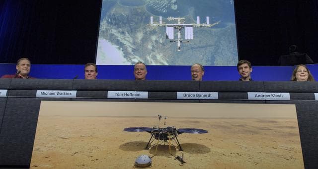 Mars InSight Post Landing Press Conference