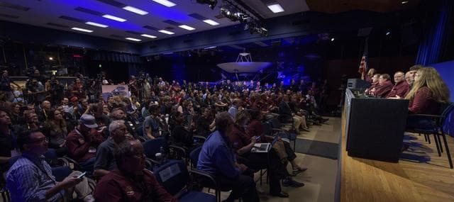 NASA image: Mars InSight Post Landing Press Conference
