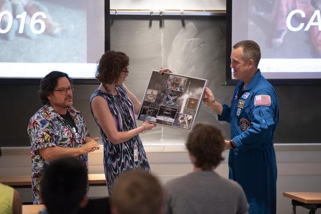 NASA image: Astronaut Ricky Arnold at University of Maryland