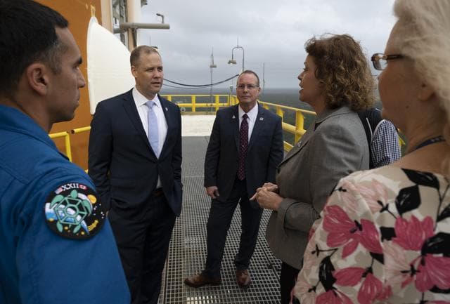 NASA image: NASA Administrator at Stennis Space Center