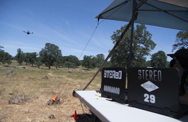 NASA image: STEReO Field Testing