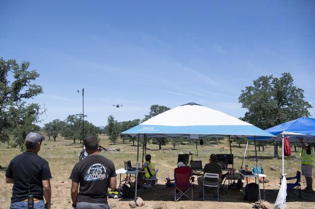 NASA image: STEReO Field Testing