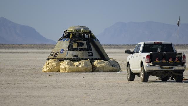 NASA image: Boeing Orbital Flight Test-2 Landing