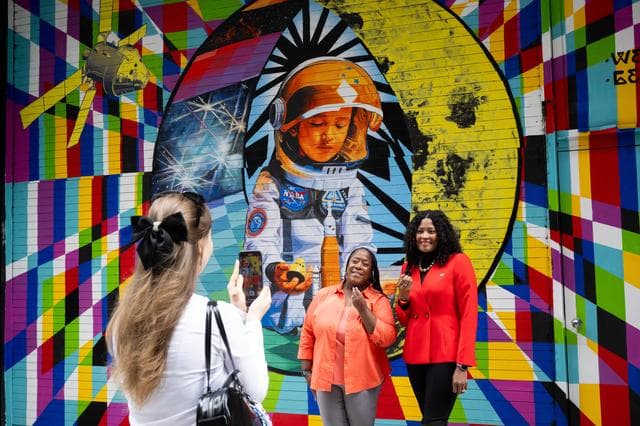 NASA image: NASA Reestablishes Historical Art Program with Space-Themed Mura