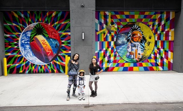 NASA Reestablishes Historical Art Program with Space-Themed Mura