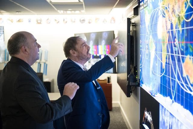 NASA image: John Rhys-Davies at NASA Headquarters