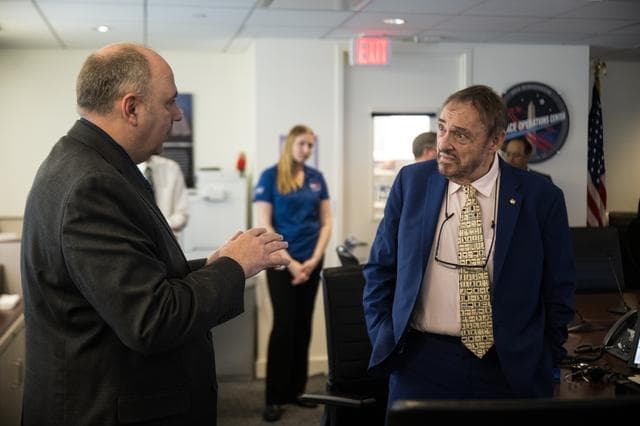 NASA image: John Rhys-Davies at NASA Headquarters